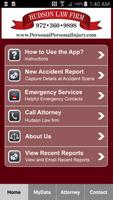 Hudson Law Firm Accident App syot layar 1