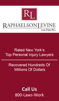 Raphaelson & Levine Injury App Affiche