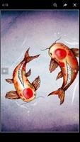 Koi Fish HD Wallpaper capture d'écran 1