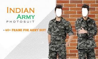 Poster Indian Army Photo Suit