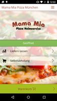 Mama Mia Pizza München plakat