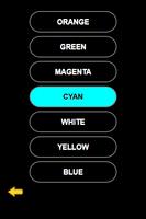Color Name Quiz capture d'écran 2
