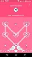 App Lock Master : Love Theme Affiche