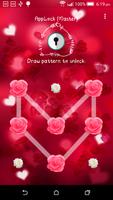 App Lock : Theme Rose capture d'écran 1