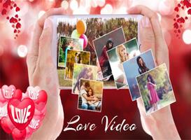 Valentine  Special Love Video Maker capture d'écran 3
