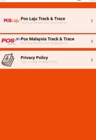 Pos Laju Tracking & Trace : Tracking Number ภาพหน้าจอ 3