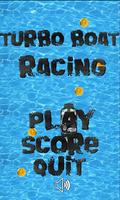 Turbo Boat Racing الملصق