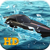 Moto Speed Boat Racing Game HD أيقونة