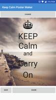 Keep Calm Poster Maker 海報
