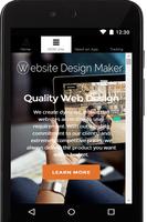 Website Design Maker ảnh chụp màn hình 1