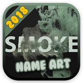 Smoke Effect Name Art أيقونة