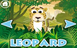 Jungle animals - Kids Learning capture d'écran 2