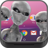Aliens on the screen joke icon