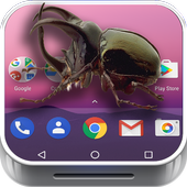 Beetle on Phone joke icon