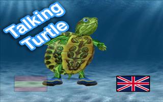 Talking Turtle الملصق