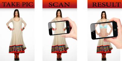 X-Ray Cloth Scanner Prank captura de pantalla 3