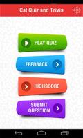 Cat Quiz & Trivia پوسٹر