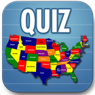 USA States and Capitals Quiz Zeichen