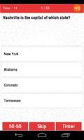 USA States and Capitals Quiz Screenshot 2