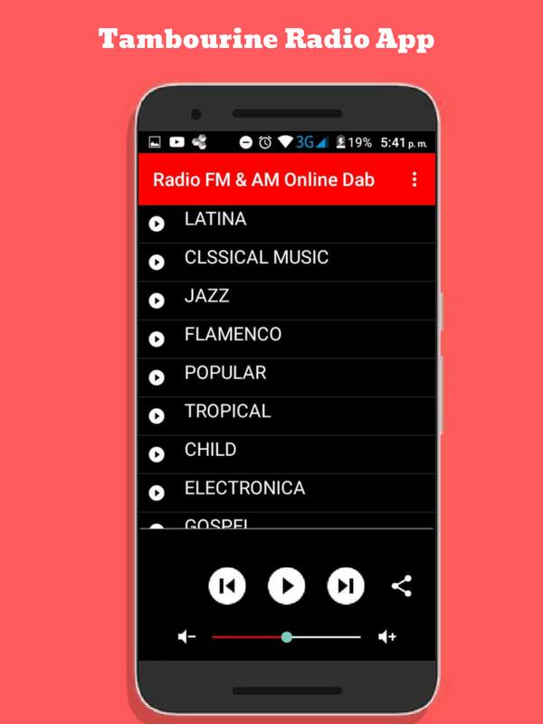 tambourine radio app Online Music Radio FM Y AM APK برای دانلود اندروید