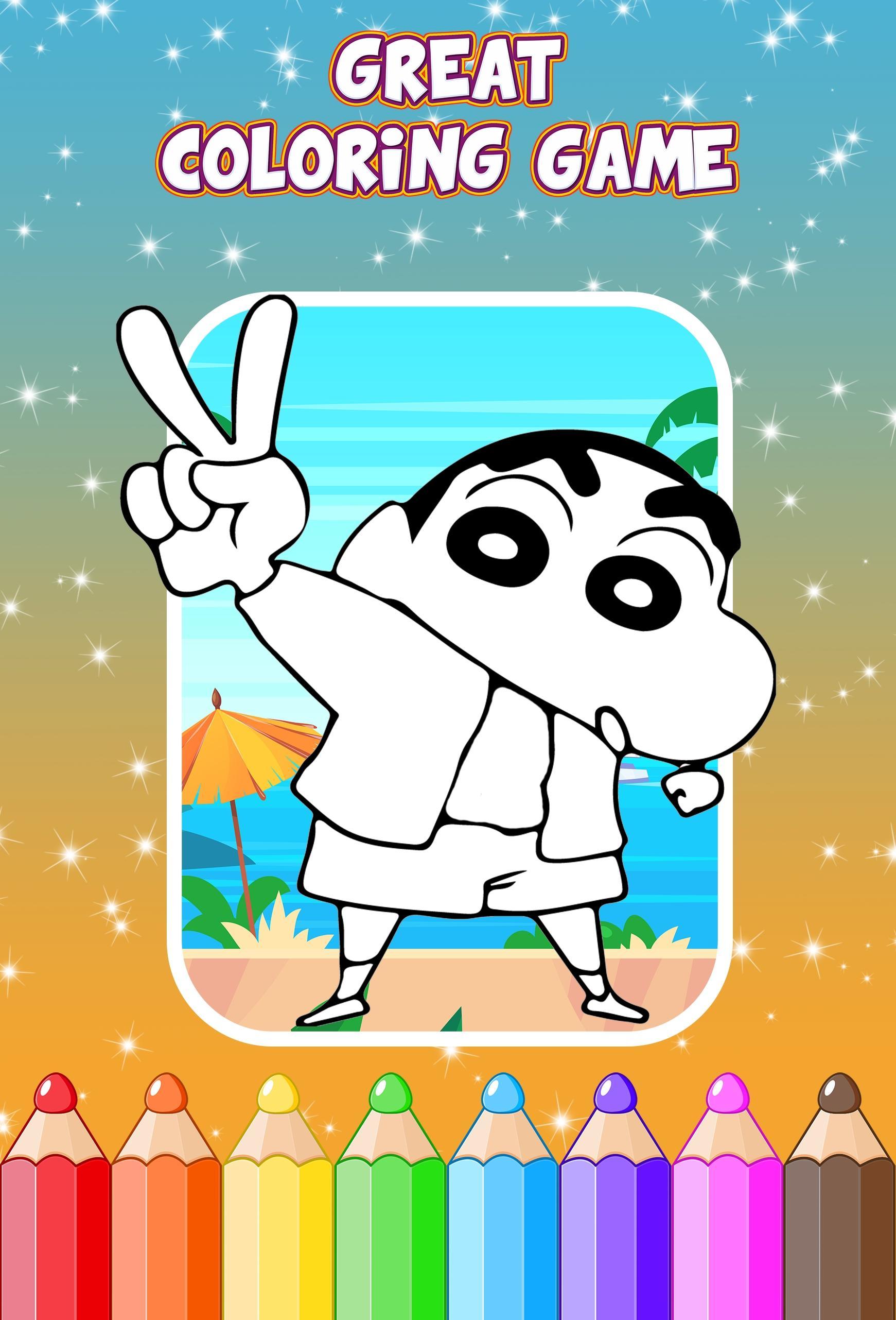 Shinchan Coloring Game APK for Android Download Shinchan Coloring Game APK for Android Download