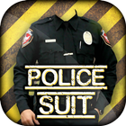 Police Men Suit & formal costume changer for photo ícone