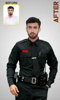 Police Men Suit & formal costume changer for photo-poster