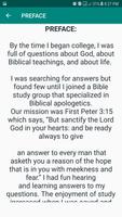 Bible Answers to Bible Questions screenshot 1