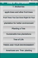 Essay on Tree Plantation captura de pantalla 1