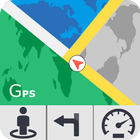 GPS Route Finder Navigation - Track My Location icône