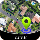 Street Live View & GPS Satellite Map Navigation icône