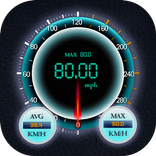 GPS Speedometer HUD Test - High Speed Meter Trip