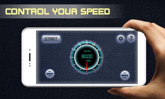 GPS Speedometer HUD Test - High Speed Meter Trip poster