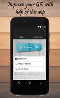 Tips To Learn GK پوسٹر