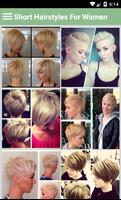 Short Hairstyles For Women पोस्टर