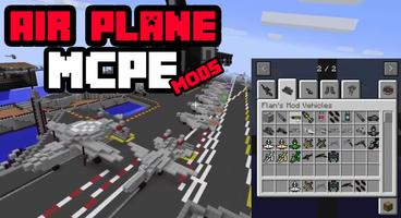 Airplane Mod MCPE 0.14.0 plakat