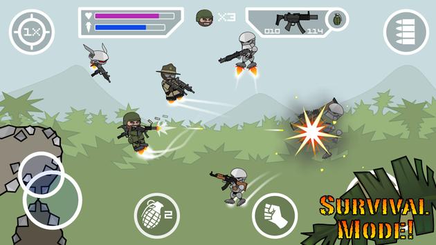 Doodle Army 2 : Mini Militia apk تصوير الشاشة