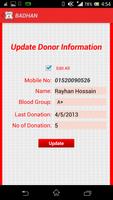 Badhan (Blood Donor Manager) تصوير الشاشة 3