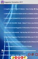 Reggaeton Romantico 2017 music 截图 1