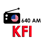 Kfi AM 640 Los Angeles Radio simgesi