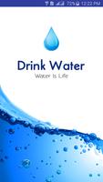 Drink water Herinnering-poster