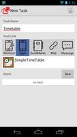 Simple app running(alarm) Affiche