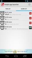 Simple app running(alarm) imagem de tela 2