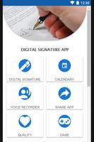 Digital Signature App poster