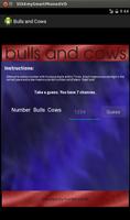Poster Bulls and Cows