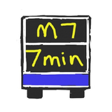 NYC Bus Time Zeichen