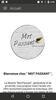 Mot Passant, librairie à Jette poster