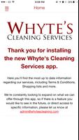Whyte's Cleaning Services পোস্টার
