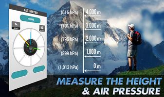 Pressure Altitude Meter الملصق