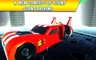 پوستر City Car Stunts Racing 3D Arab